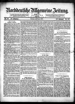 Norddeutsche allgemeine Zeitung vom 25.06.1907