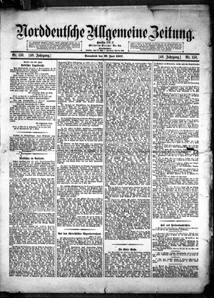 Norddeutsche allgemeine Zeitung vom 29.06.1907