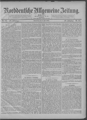 Norddeutsche allgemeine Zeitung vom 04.07.1907