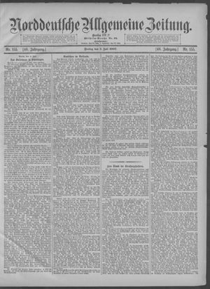 Norddeutsche allgemeine Zeitung vom 05.07.1907