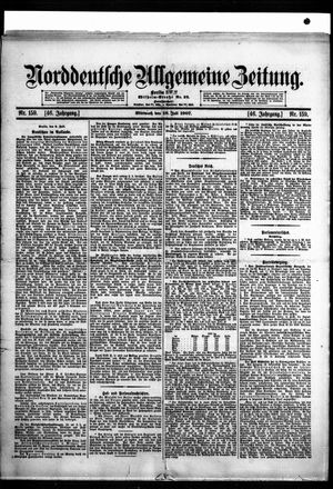 Norddeutsche allgemeine Zeitung vom 10.07.1907