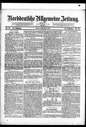 Norddeutsche allgemeine Zeitung vom 23.08.1907