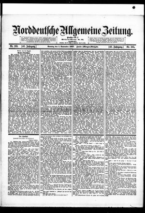 Norddeutsche allgemeine Zeitung vom 01.09.1907