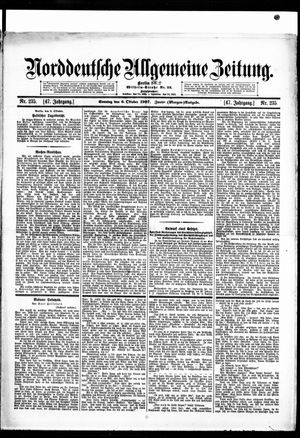 Norddeutsche allgemeine Zeitung vom 06.10.1907
