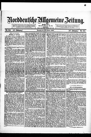 Norddeutsche allgemeine Zeitung vom 29.10.1907