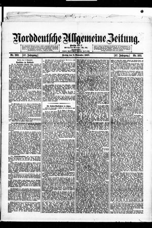Norddeutsche allgemeine Zeitung vom 08.11.1907
