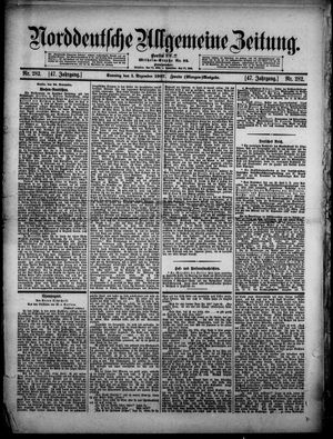 Norddeutsche allgemeine Zeitung on Dec 1, 1907