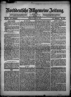Norddeutsche allgemeine Zeitung vom 06.12.1907