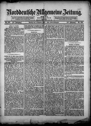 Norddeutsche allgemeine Zeitung vom 08.12.1907