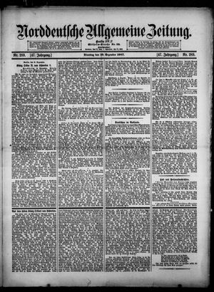 Norddeutsche allgemeine Zeitung vom 10.12.1907
