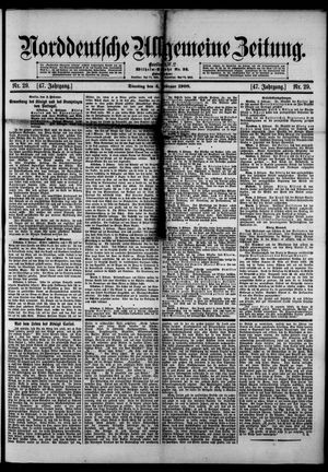 Norddeutsche allgemeine Zeitung vom 04.02.1908