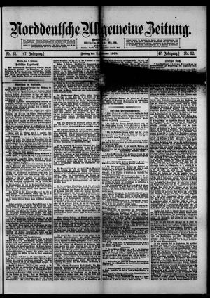 Norddeutsche allgemeine Zeitung vom 07.02.1908