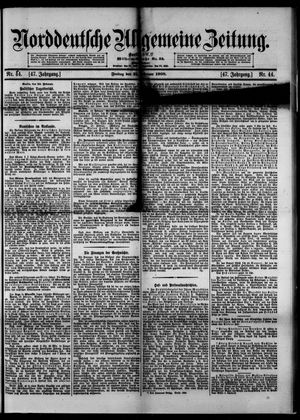Norddeutsche allgemeine Zeitung vom 21.02.1908