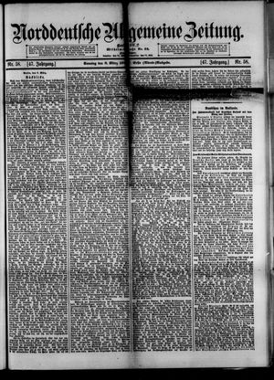 Norddeutsche allgemeine Zeitung vom 08.03.1908
