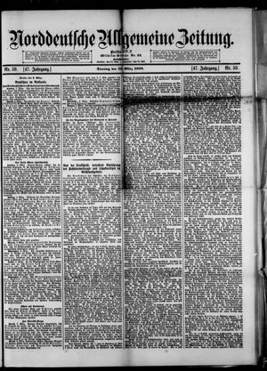 Norddeutsche allgemeine Zeitung vom 10.03.1908