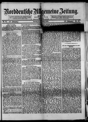 Norddeutsche allgemeine Zeitung on Mar 17, 1908