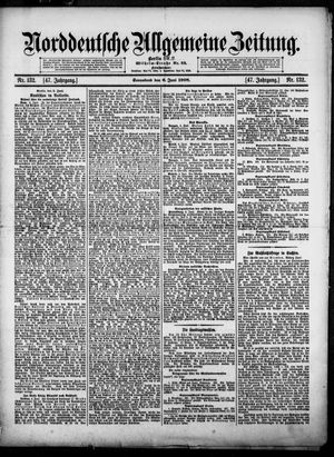 Norddeutsche allgemeine Zeitung on Jun 6, 1908