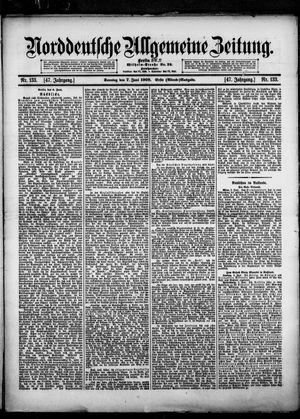 Norddeutsche allgemeine Zeitung vom 07.06.1908