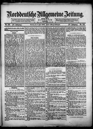 Norddeutsche allgemeine Zeitung vom 07.06.1908