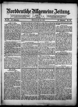 Norddeutsche allgemeine Zeitung vom 10.06.1908
