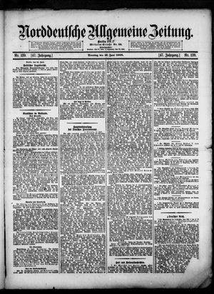 Norddeutsche allgemeine Zeitung vom 16.06.1908