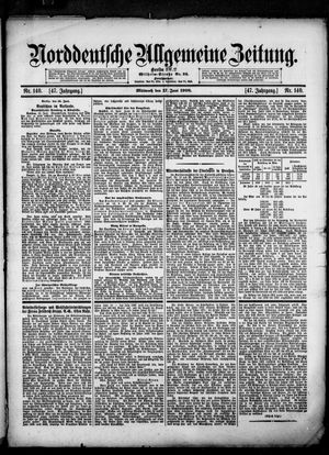 Norddeutsche allgemeine Zeitung vom 17.06.1908