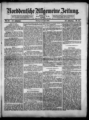 Norddeutsche allgemeine Zeitung vom 07.07.1908