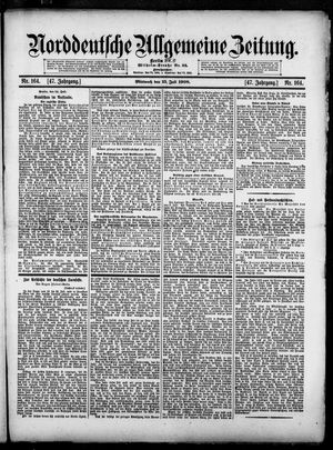 Norddeutsche allgemeine Zeitung vom 15.07.1908