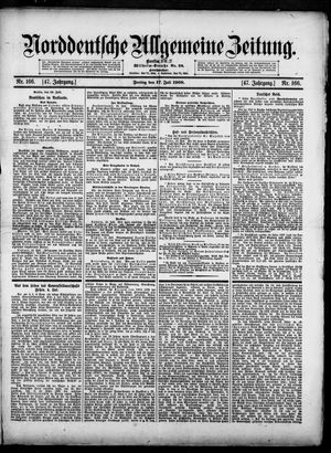 Norddeutsche allgemeine Zeitung vom 17.07.1908