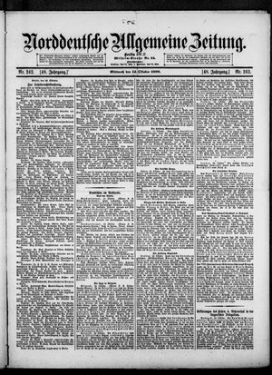 Norddeutsche allgemeine Zeitung vom 14.10.1908