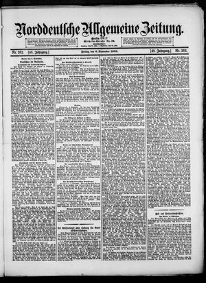 Norddeutsche allgemeine Zeitung vom 06.11.1908