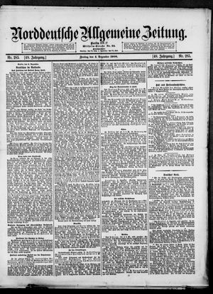 Norddeutsche allgemeine Zeitung on Dec 4, 1908