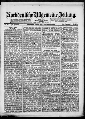 Norddeutsche allgemeine Zeitung vom 06.12.1908