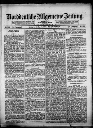 Norddeutsche allgemeine Zeitung vom 25.12.1908