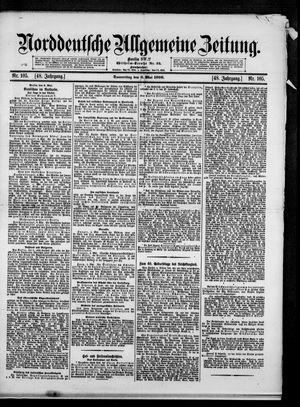 Norddeutsche allgemeine Zeitung vom 06.05.1909