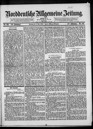 Norddeutsche allgemeine Zeitung vom 09.05.1909