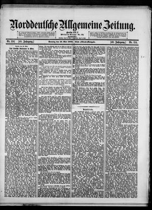 Norddeutsche allgemeine Zeitung vom 16.05.1909