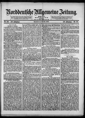 Norddeutsche allgemeine Zeitung vom 22.05.1909