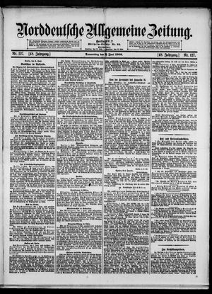 Norddeutsche allgemeine Zeitung vom 03.06.1909