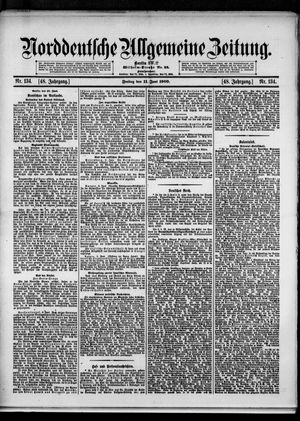 Norddeutsche allgemeine Zeitung vom 11.06.1909