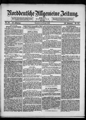 Norddeutsche allgemeine Zeitung vom 12.06.1909