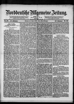 Norddeutsche allgemeine Zeitung vom 13.06.1909
