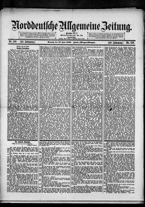 Norddeutsche allgemeine Zeitung vom 13.06.1909