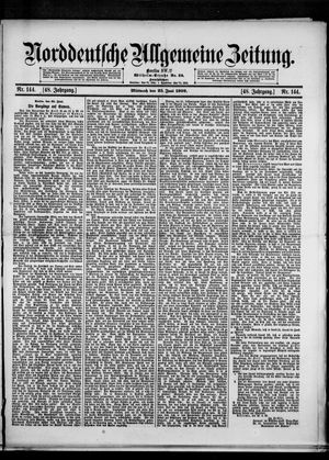 Norddeutsche allgemeine Zeitung vom 23.06.1909