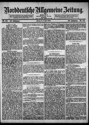 Norddeutsche allgemeine Zeitung vom 02.07.1909