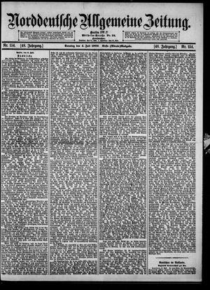 Norddeutsche allgemeine Zeitung vom 04.07.1909