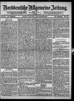 Norddeutsche allgemeine Zeitung vom 04.07.1909