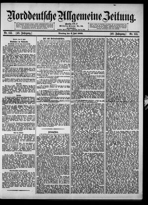 Norddeutsche allgemeine Zeitung vom 06.07.1909