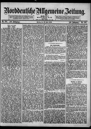 Norddeutsche allgemeine Zeitung vom 16.07.1909
