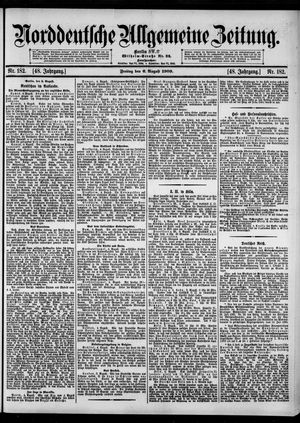 Norddeutsche allgemeine Zeitung vom 06.08.1909